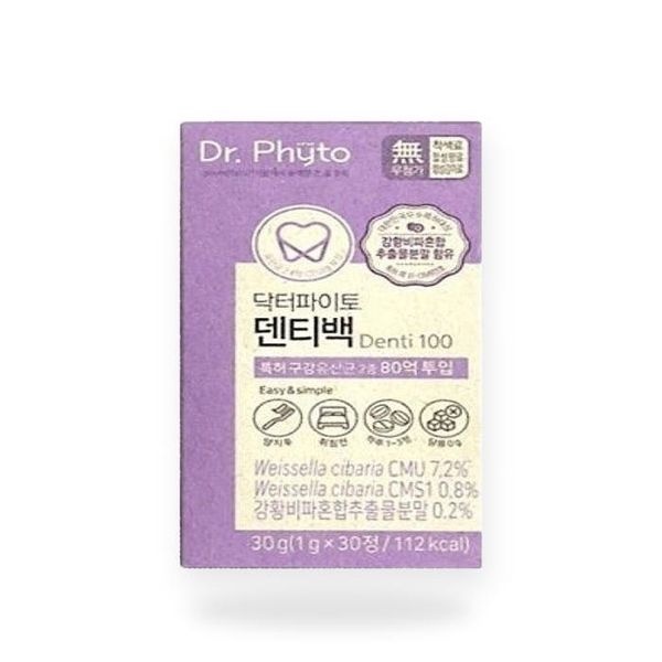 닥터파이토 덴티백 구강유산균 1g x 30정(AD)