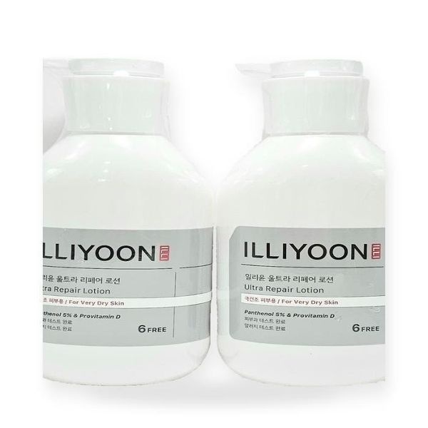 1+1 일리윤 울트라 리페어 바디로션 528ml 대용량 고보습로션 저...