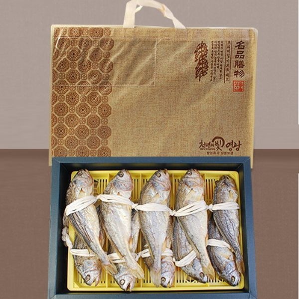 영광법성포굴비 [名品]영광 법성포 부세 보리굴비 선물세트 10미(미당 30~32cm)