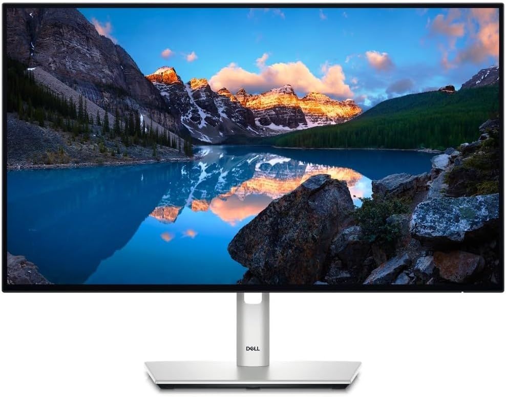 Dell U2424H UltraSharp 24인치 FHD (1920x1080) 모니터, 120Hz, IPS, 5ms, 98% DCI-P3, 2X USB-C, DisplayPort, HDMI, 3X USB, 3년 보증, 실버