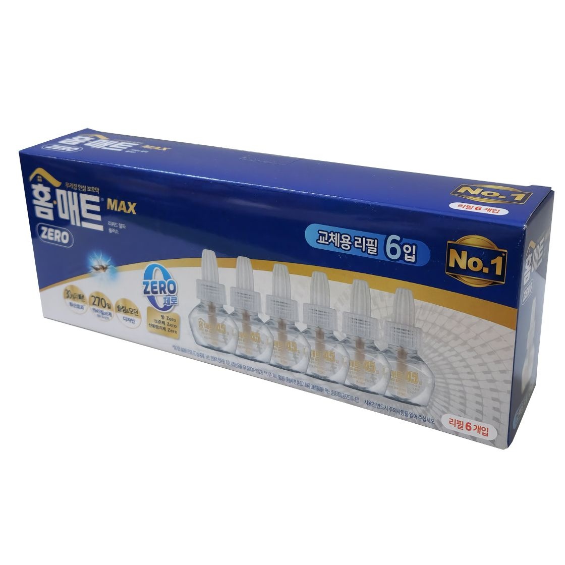 홈매트 맥스 제로 리퀴드 알파 플러스 리필 교체용 45일6개입