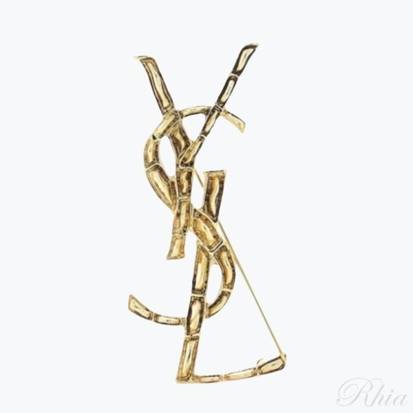생로랑 YSL 오피움 크로커다일 브로치 470371 Y1500 8030