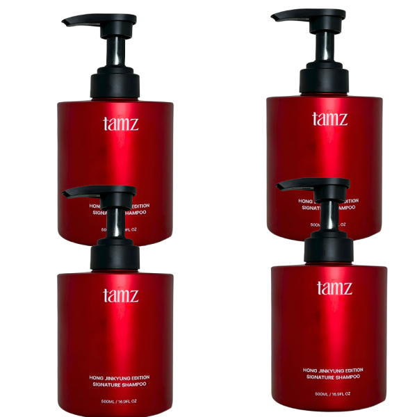 탐즈 홍진경 에디션 시그니처 샴푸 500ml x 4개 탈모 증상 완화 기능성