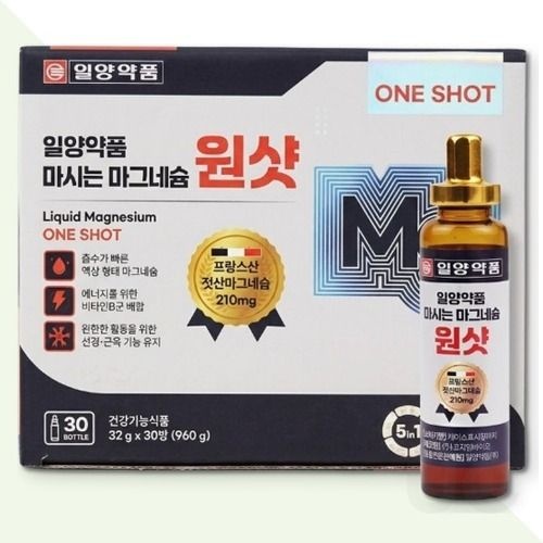 일양약품 마시는 마그네슘 원샷 활력 에너지 건강 관리 30병