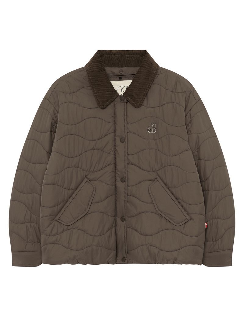 NORDISK 노르디스크 NORDISK 트리니티 퀼팅 자켓 SHORT (3WAY) - W_Dark Brown OWW26116E8 263508