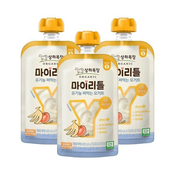 매일 [하프클럽]상하목장 마이리틀 사과바나나 85g 3팩