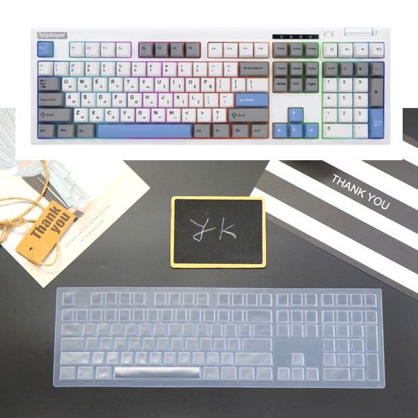 1stPlayer NEO108 키스킨 호환용 고탄력 고급 TPU 방수 키보드 커버