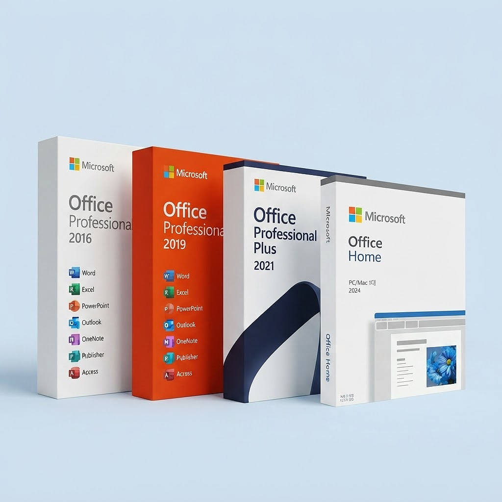 공인스토어 MICROSOFT Office 2024 2021 2019 2016 M365 영구버전 제품키  정품