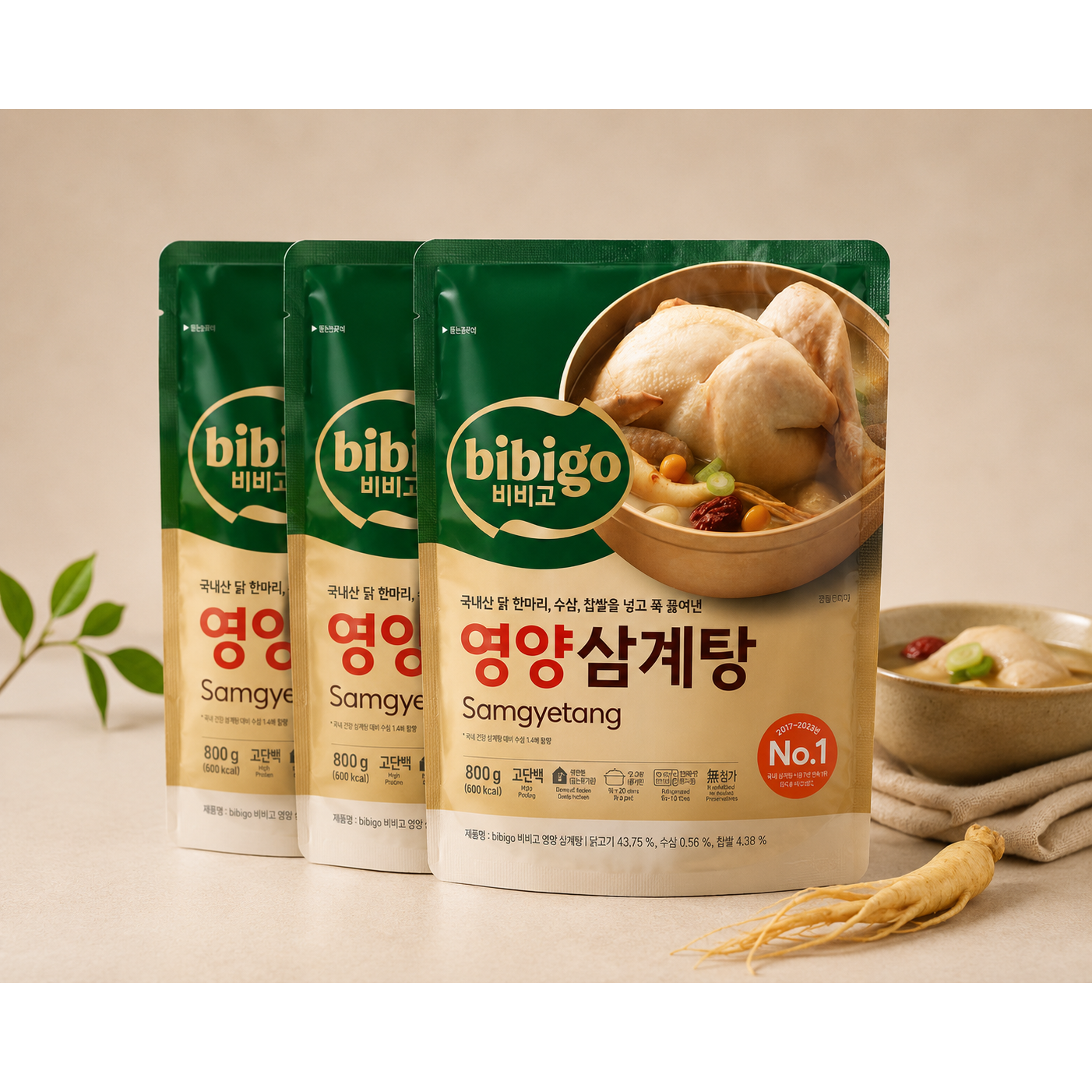 비비고 영양삼계탕 800g
