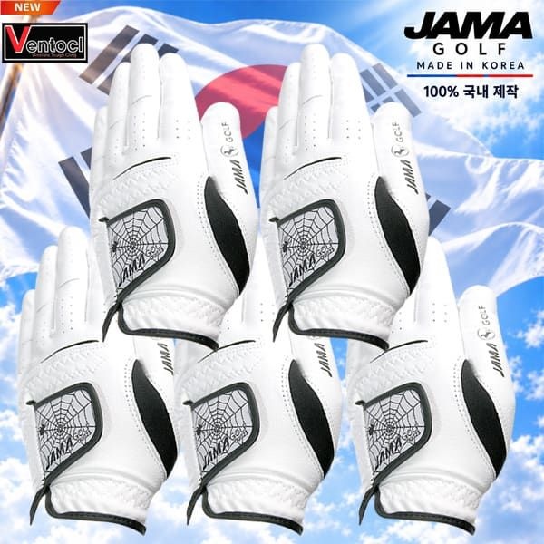 자마골프 (현대Hmall) JAMAGOLF 26년 NEW DU1123 자마골프장갑(5장1set)남성