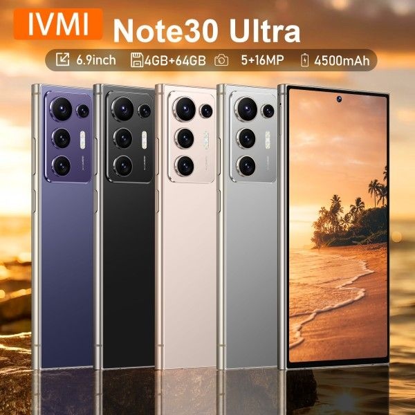 IVMI 글로벌 노트30 울트라 스마트폰 안드로이드 10 4GB 램