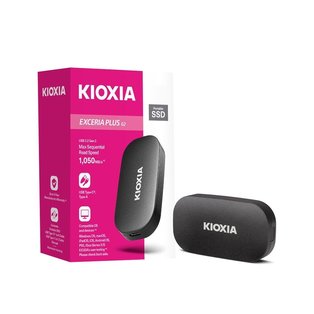 키오시아 EXCERIA PLUS G2 Portable SSD