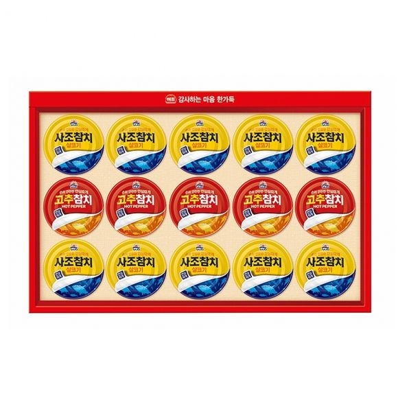 [사조] 참치종합 4호
