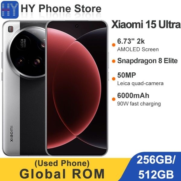 글로벌롬 샤오미 15 울트라 256GB/512GB 스냅드래곤 8 엘리트