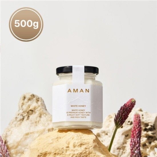 AMAN 아만 화이트 허니 500g