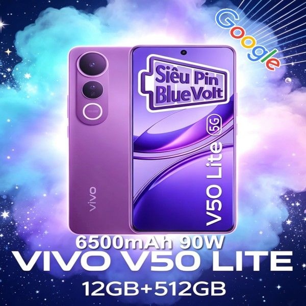 VIVO V50 Lite 5G 스마트 언락 휴대폰 글로벌 에디션,
