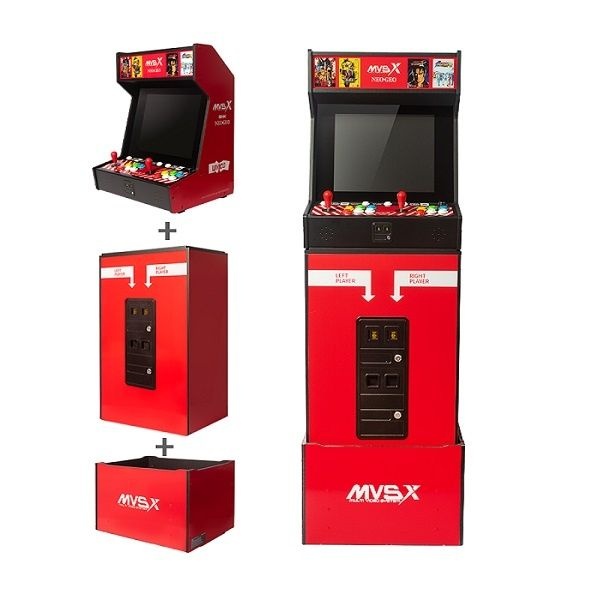 UnKnown SNK 네오지오 홈아케이드 게임기 NEOGEO MVSX 라이센스 레트로 COMBO-3 홈아케드본체+DIY베이스+라이져 4096932