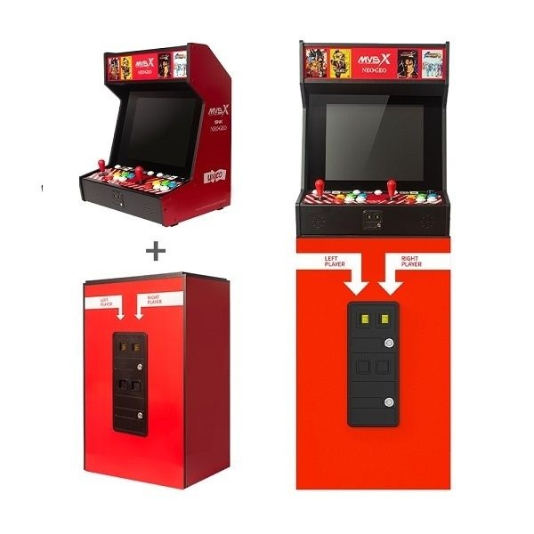 UnKnown SNK 네오지오 홈아케이드 게임기 NEOGEO MVSX 라이센스 레트로 COMBO-1 홈아케드본체+DIY베이스 4096930