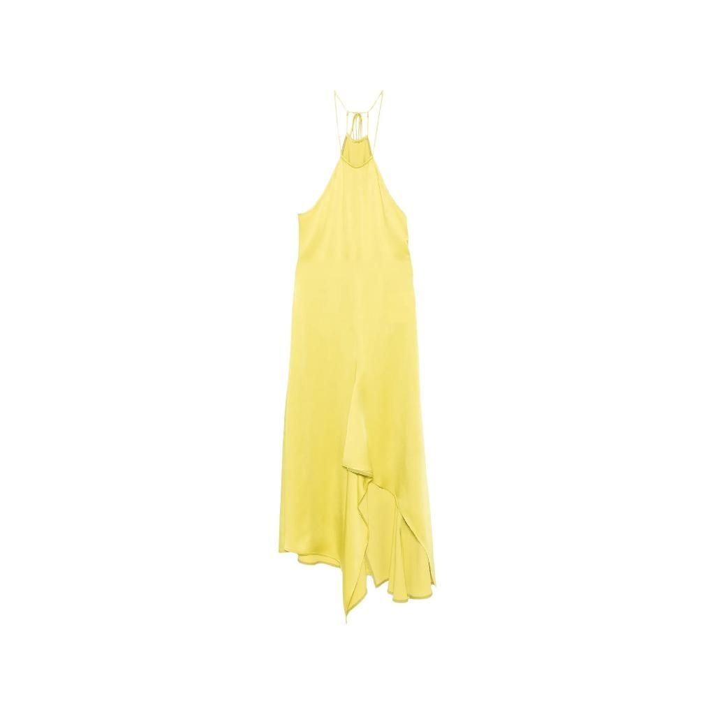 Victoria Beckham 빅토리아 베컴 halterneck draped asymmetric dress 12093612982536 TP724519002