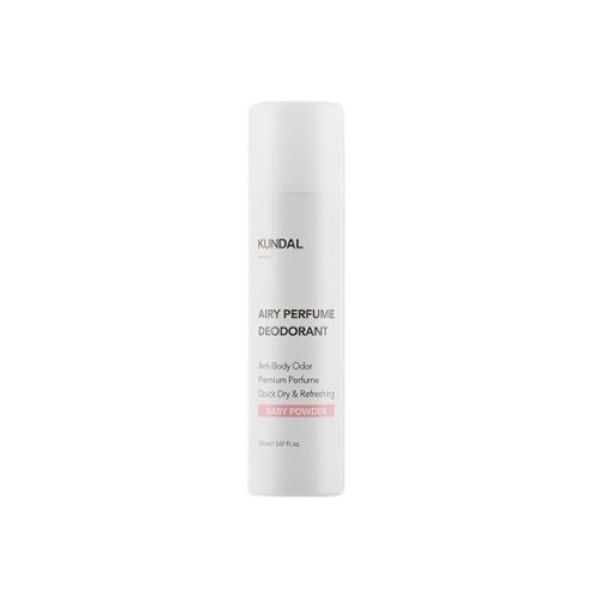 땀&냄새OUT 쿤달 에어리 퍼퓸 데오드란트 스프레이 베이비파우더 150ml