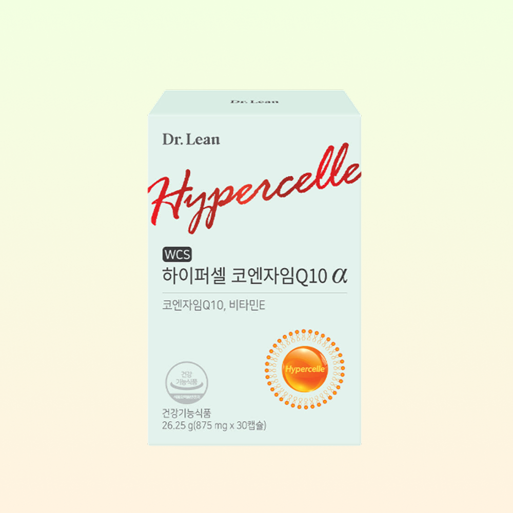 닥터린 하이퍼셀 코엔자임Q10 알파 코큐텐 30정 1개 항산화영양제 혈행건강 에너지생성