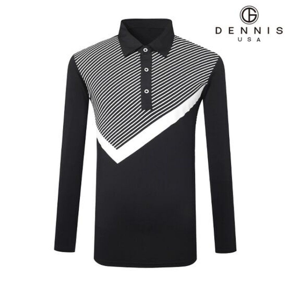 데니스골프 [매장정품] 데니스골프 [DENNIS] 남성)베로스 라인 티셔츠_IBM2FMTS04