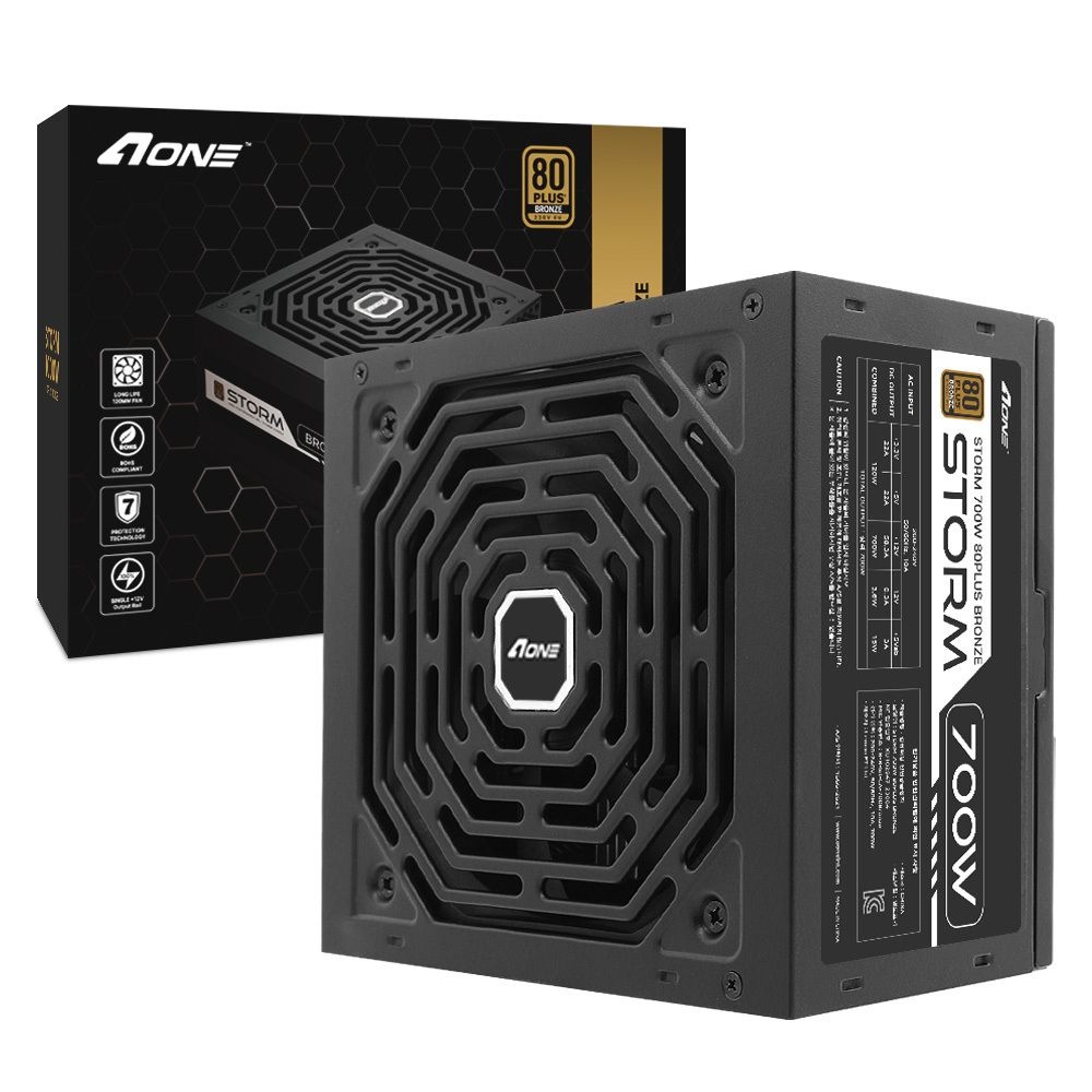 에이원아이엔티 에이원 스톰 700W 80PLUS 브론즈 ATX PC 파워 서플라이