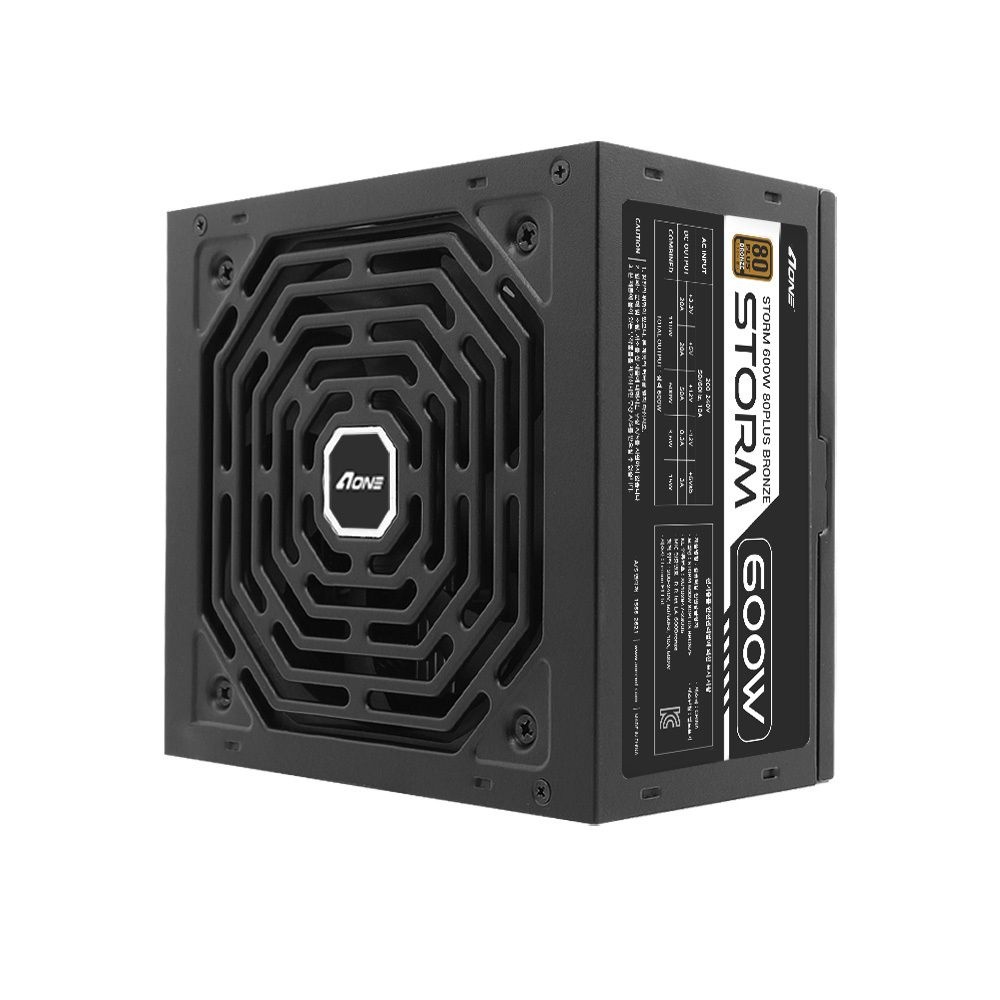 에이원아이엔티 에이원 스톰 600W 80PLUS 브론즈 ATX PC 파워서플라이(벌크)