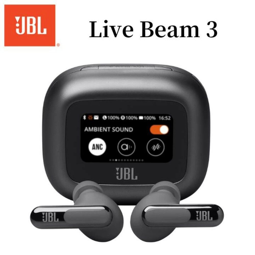 [해외] JBL LIVE BEAM3 하이레조 지원 노이즈캔슬링 블루투스 무선 이어폰
