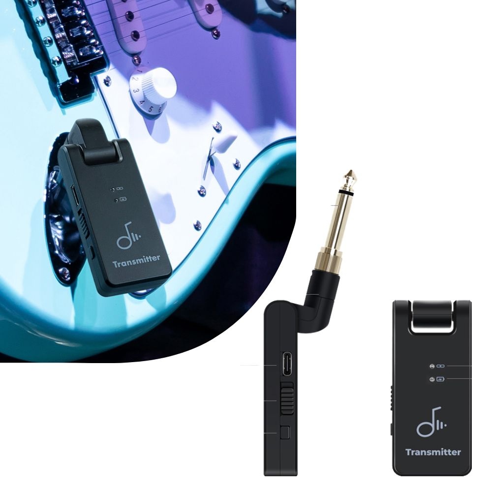 coms 끼우는 일렉기타미니엠프 무선잭 송수신기 호환용 3.5mm