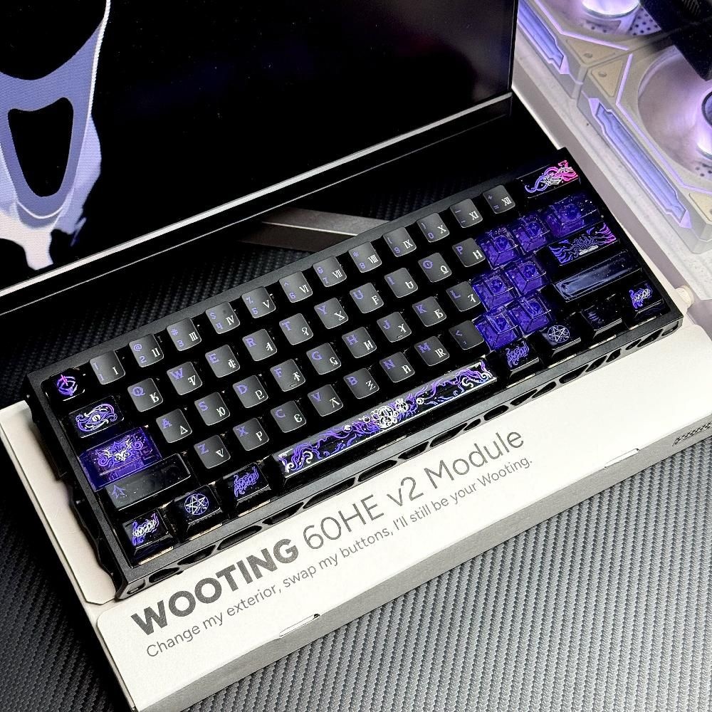[해외] Wooting 60HE V2 HE+ 자석축 커스텀 게이밍 키보드