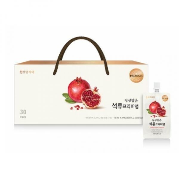 천호엔케어 석류 4.65kg 함유 석류엑기스 석류즙 프리미엄 100ml 30개입