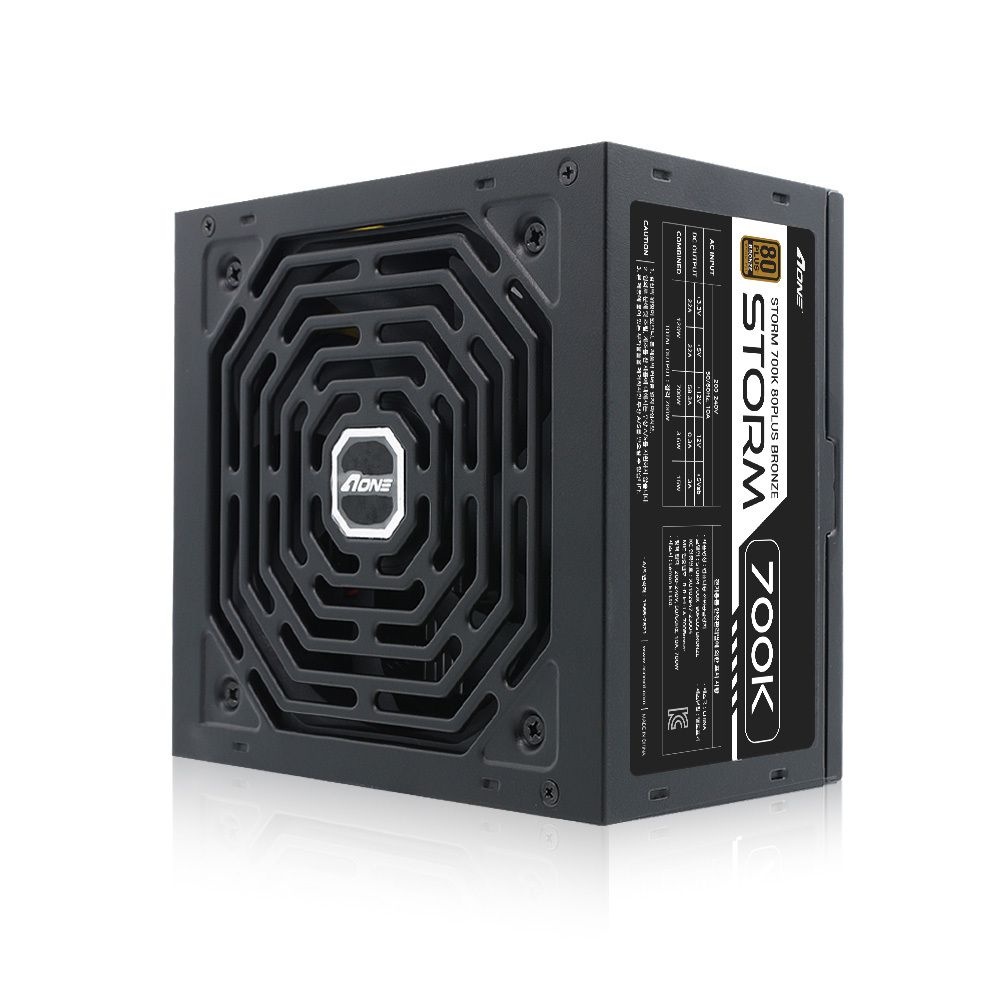 에이원아이엔티 에이원 스톰 700K 80PLUS PC 파워서플라이 브론즈 700W(벌크)