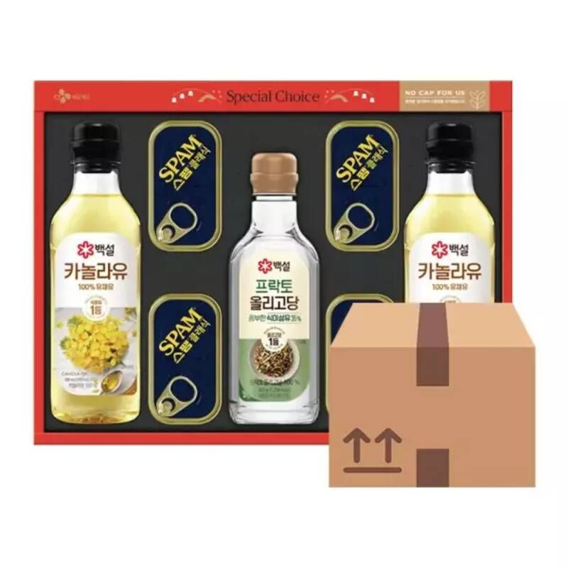 CJ제일제당 스팸 특별한 K-4호 x 5개 (1BOX) 명절 선물세트