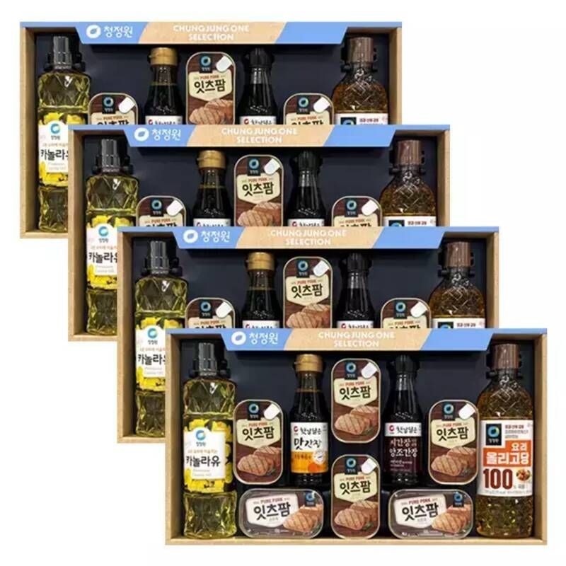 26년 청정원 S47호 x4 명절 선물세트 설날 추석 구정 햄 식용유 기업 회사 단체 특판