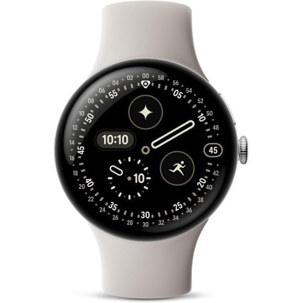 Google [해외] 구글 픽셀 워치 4 45mm 운동 모니터링 수면 추적 기능이 탑재된 안드로이드 스마트워치 최대 40시간 배터리 피트니