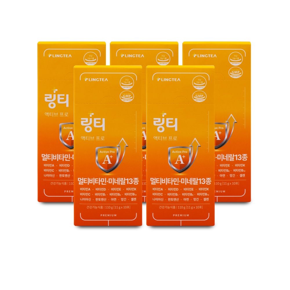 링티 액티브 프로 11g x 10포 X 5박스 I