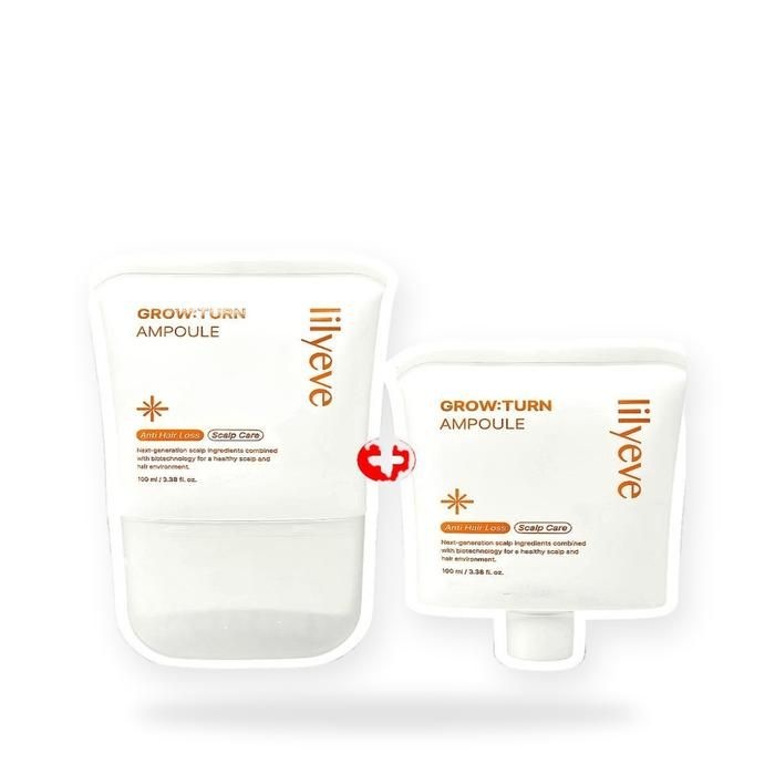 릴리이브 그로우턴 앰플 100ml+100ml 리필 탈 모 두피에센스(AD)