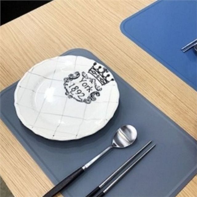 모던 실리콘 테이블 매트 북유럽 식탁 테이블 매트 주방 방수
