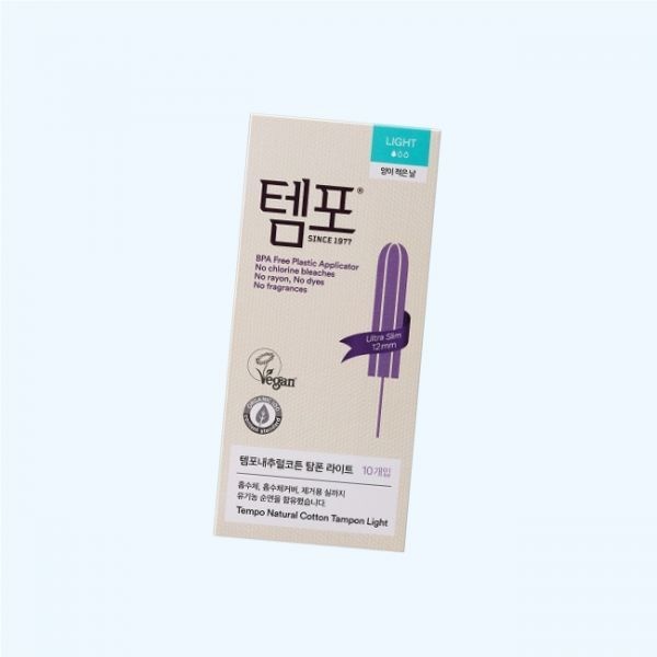 템포 템포 딜 new내추럴코튼 면 탐폰 라이트 10p 내추럴코튼 슈퍼 5122605