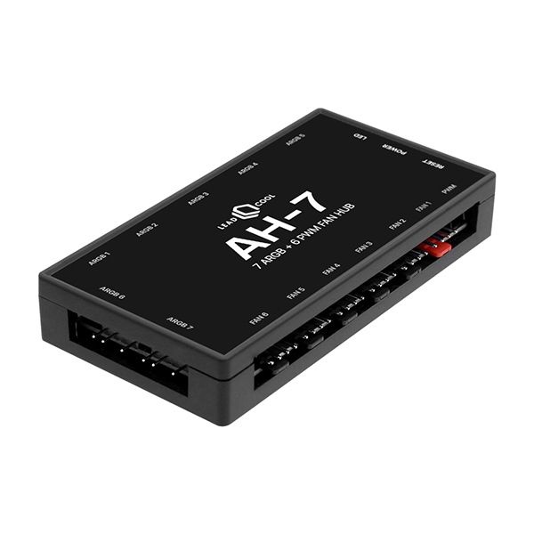 에이원아이엔티 리드쿨 AH-7 ARGB LED PWM 4핀 쿨링팬 팬분배 팬허브