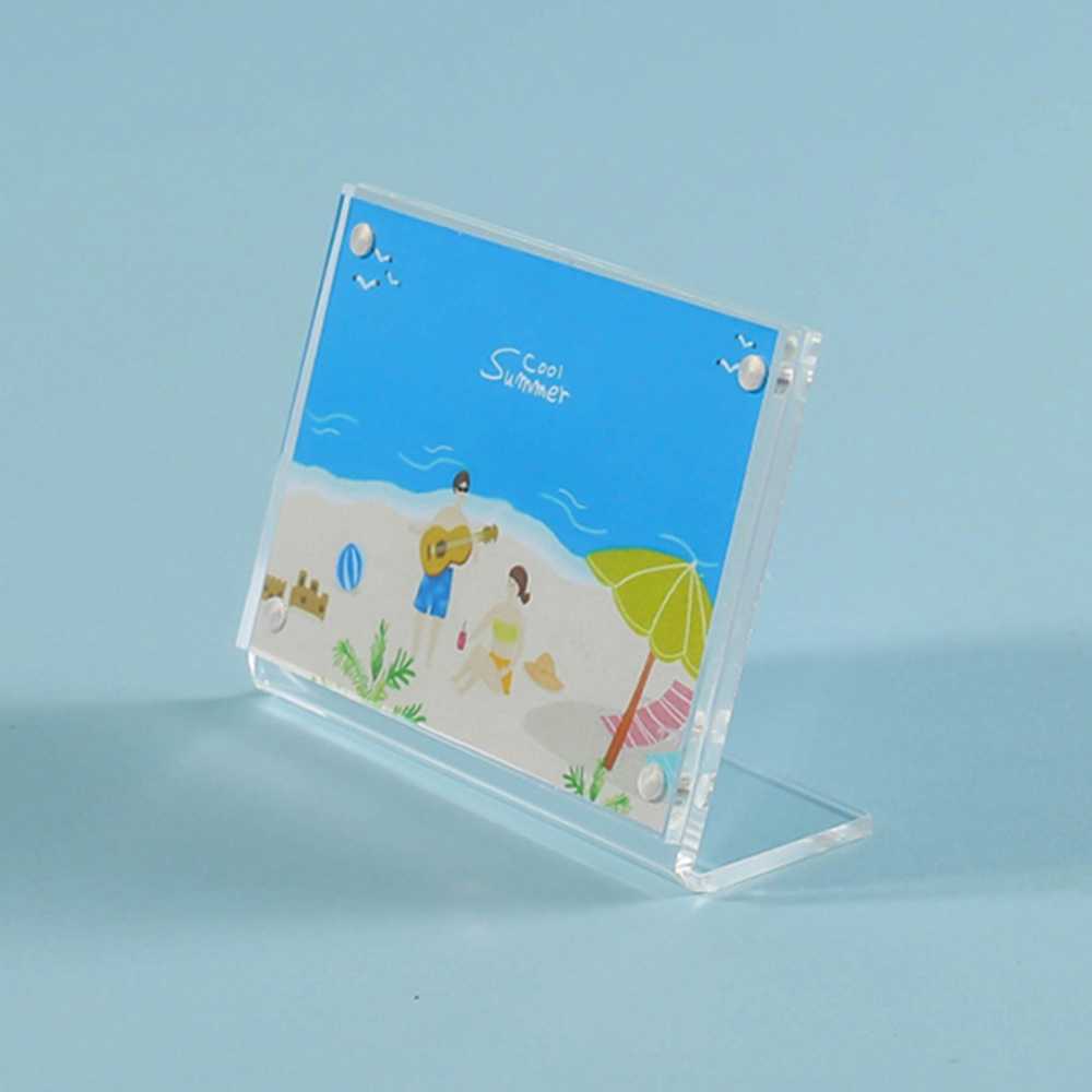 또렷한 테이블 이름표 예약석 카페 네임텍 아크릴 팻말 9x6cm 3개 세트