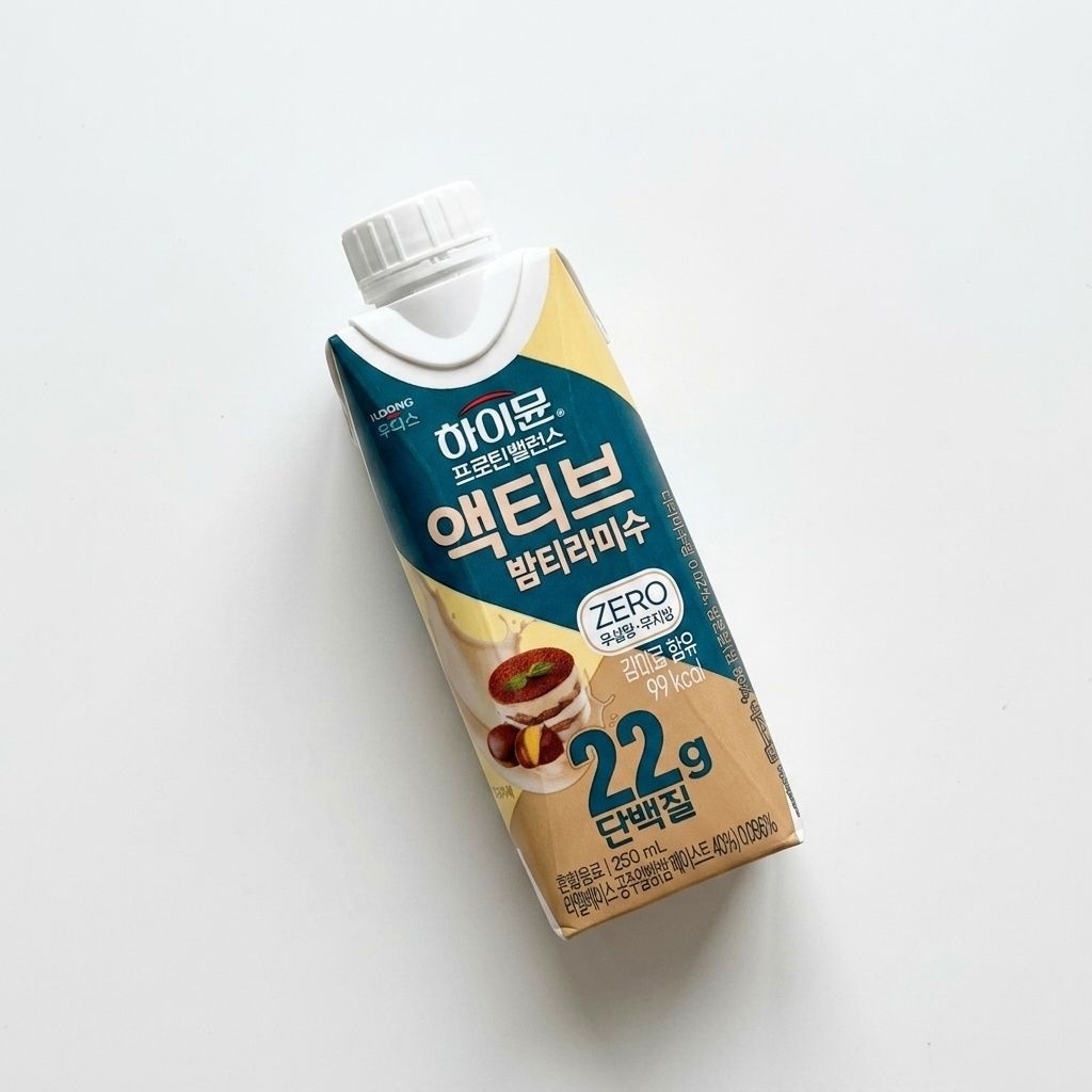 하이뮨 하이뮨 프로틴 밸런스 액티브 밤티라미수 제로 18입 1박스 하이뮨