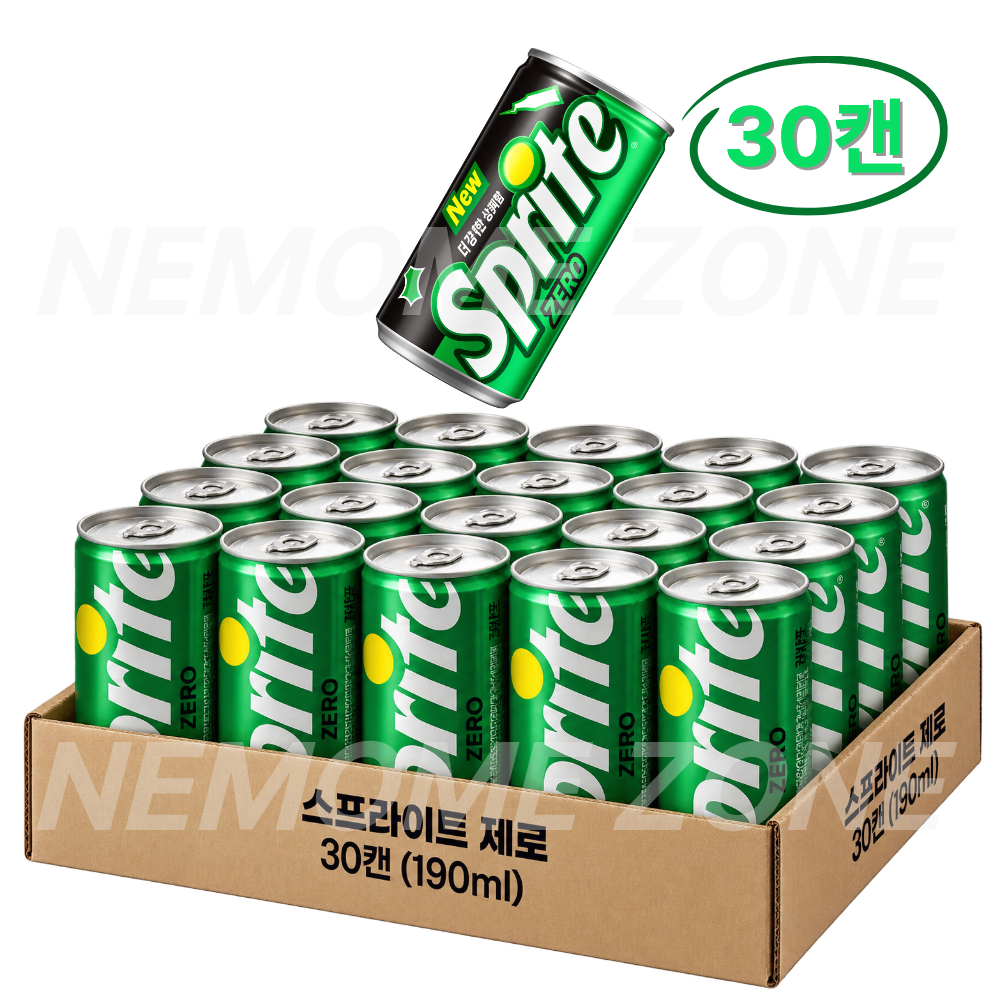 스프라이트 제로 190ml x 30캔