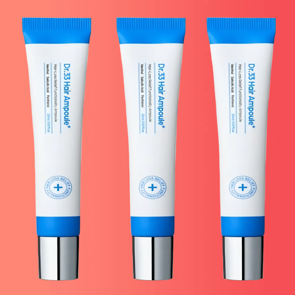 씨퓨리 닥터 33 헤어 앰플 토닉 20ml 3개 탈모증상 완화 기능성