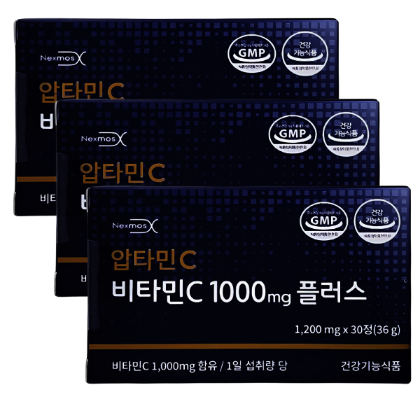 압타민C 비타민C 1000mg 플러스 1200mg x 30정 3박스