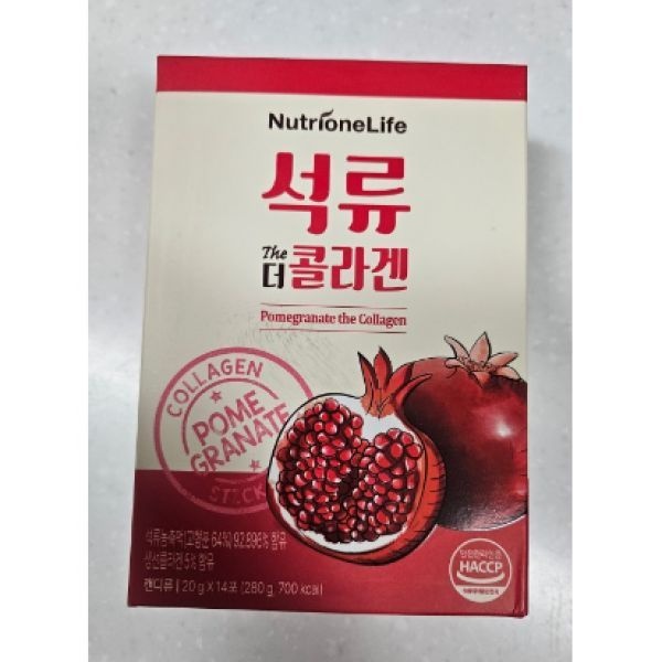 뉴트리원 석류 더 콜라겐 14포, 8개