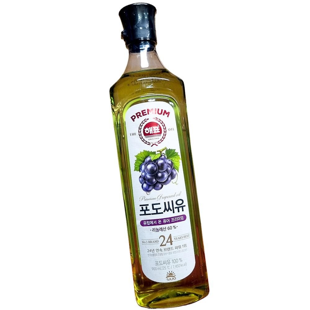 해표 해표 포도씨유 900ml 12개 업소용