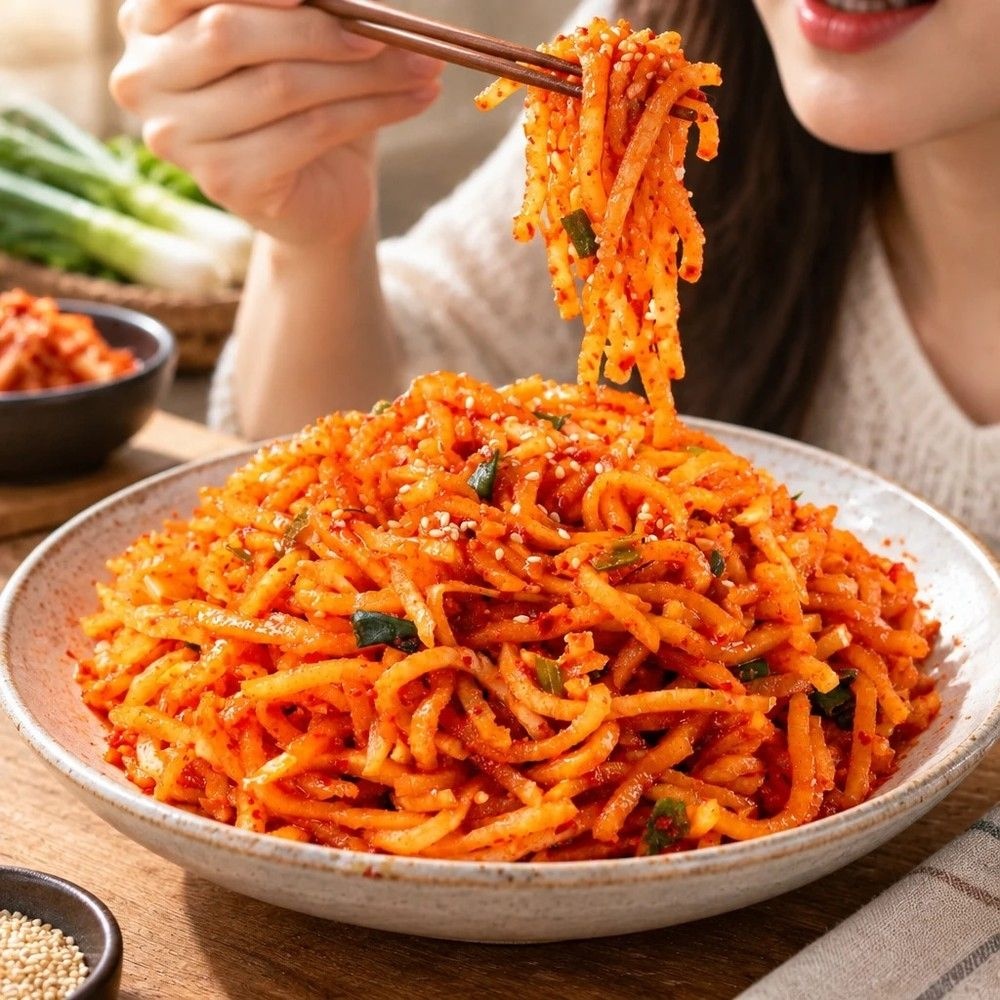 국내산 무생채김치 2kg 주문