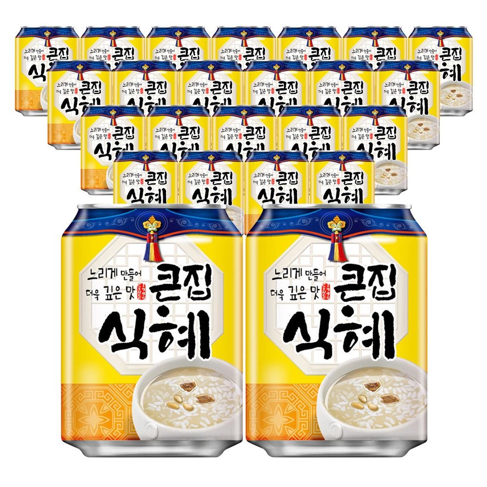 해태 큰집 식혜 238ml 24입